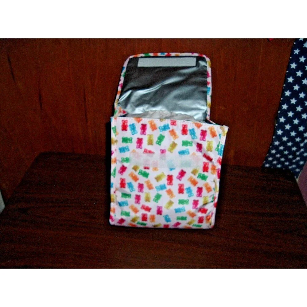 Betsey Johnson Insulated Lunch Box Tote Gummy Bears Theme New with Tags
